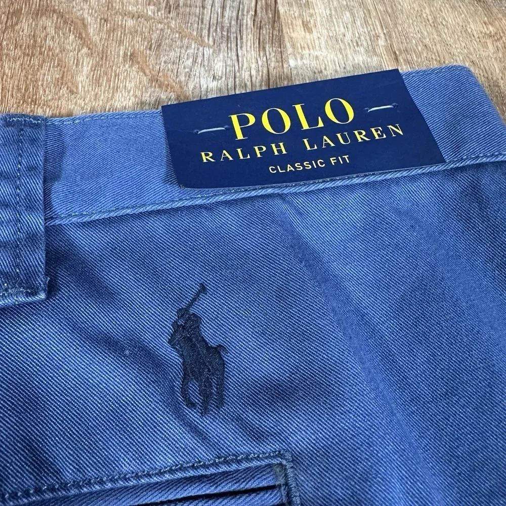 NEW Polo Ralph Lauren Men's 50B Classic Fit Chino Shorts Navy 50 Big